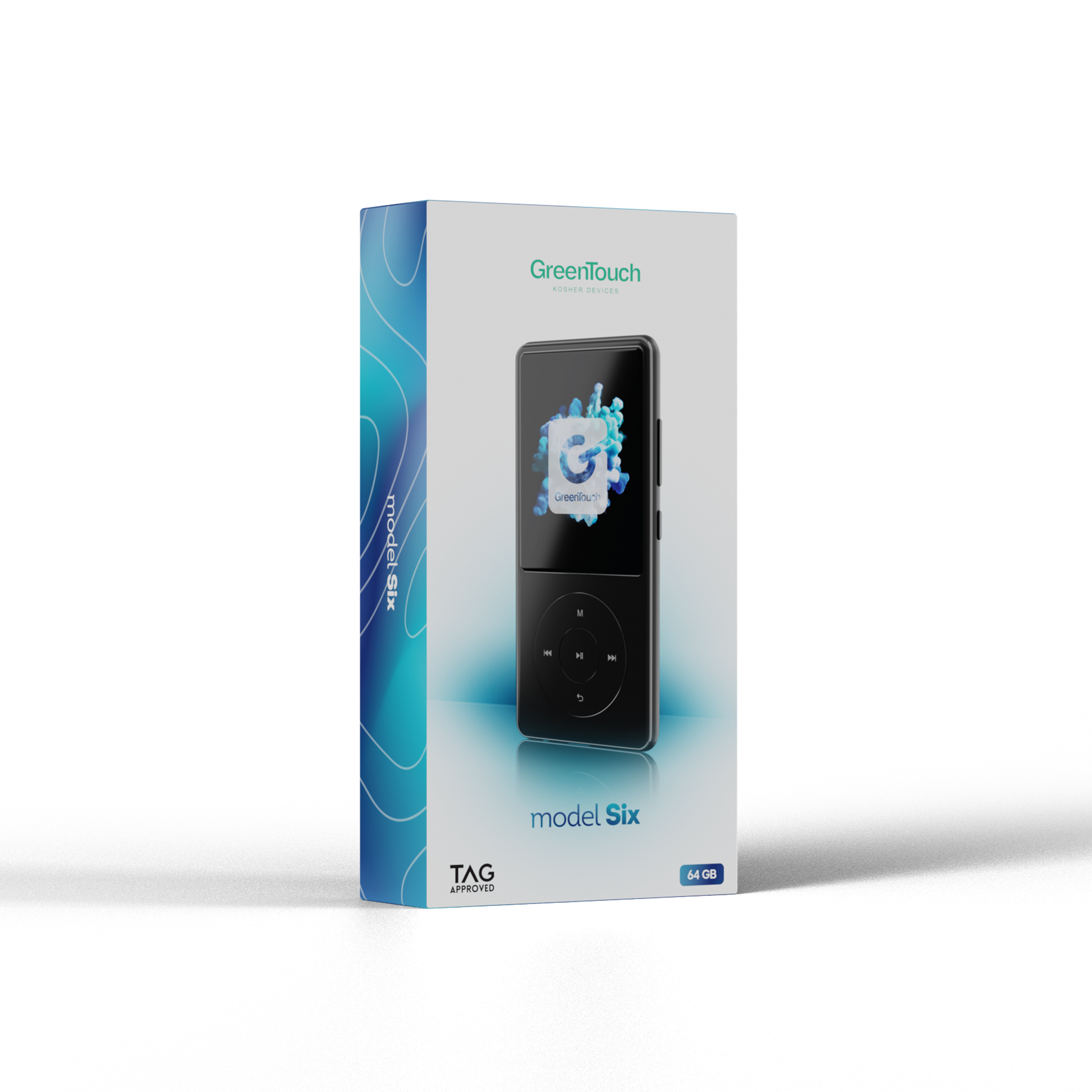 Greentouch Six Player - 64GB - Black - Kosher